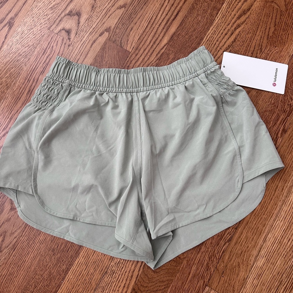 lululemon athletica Women's Sage Green Athletic Shorts